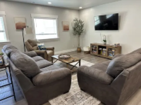 Clean & Spacious 2-bedroom BASEMENT APT. AC, WiFi,  full kitchen in North Ogden Hotels in North Ogden