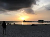 One block to beach and to dining. Best location in Naples !!