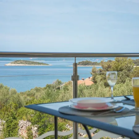 Apartments Lilly - Two Bedroom Apartment with Sea View and Terrace
