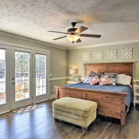 Carolina Lakes Family Home w/ Pool, Kayaks & Dock!