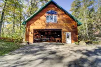 Crosby Cabin: Fireplace, Game Room & Trails - Lantställe