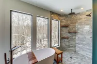 Mountain-View Home in Stoneham w/ Hot Yoga Studio! - Wifi