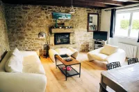 Typical Breton stone fisherman's cottage