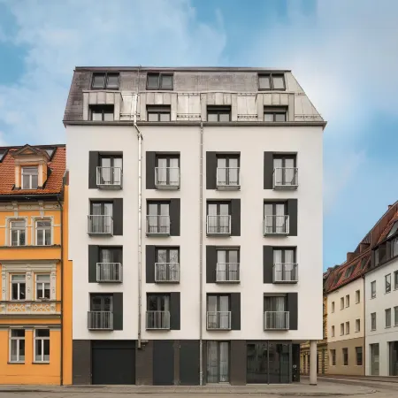 Limehome Munich Schwanthalerstr. Отели рядом с достопримечательностью «Железнодорожный вокзал Хаккербрюкке»