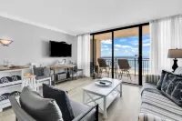 Scenic Views from the Balcony at Ocean Forest Plaza Condos - Homestays