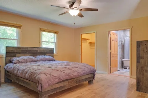 Lake Access & Private Dock: Brand New Minong Home - 2-Star