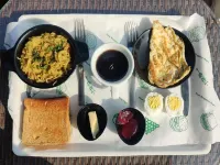 Joey's Hostel Agra - breakfast