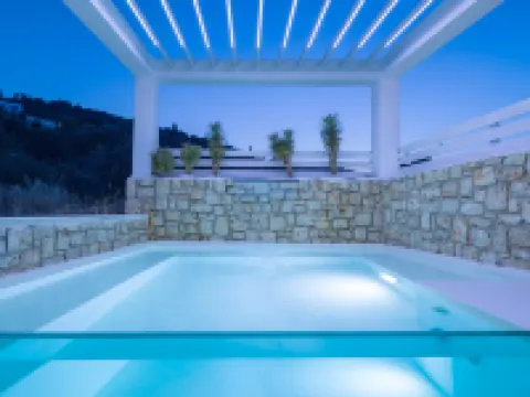 Dion Villa Zakynthos Greece One Bedroom Villa with Private Pool No01 Hotels in Elation