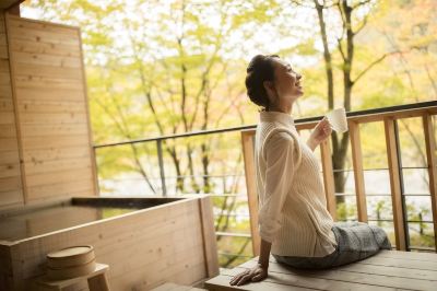 共有エリア 星野リゾート 奥入瀬渓流ホテルの写真