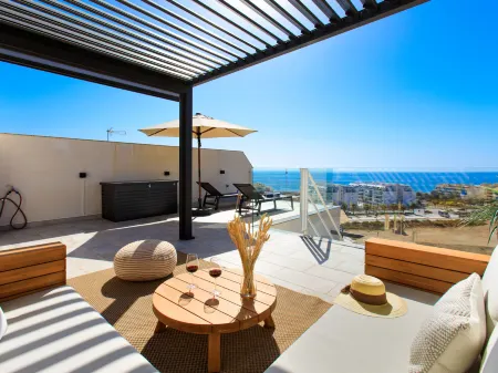 Marinsa Beach, Sea View/Roof Terrace