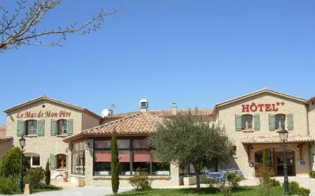 Hôtel et Restaurant Logis le Mas de Mon Père Отели в г. Мирабель