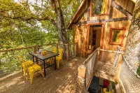 Les Cabanes Perchées du Mas del Bosc 수일락 호텔