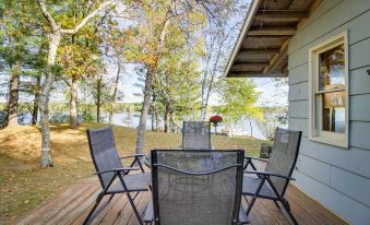 Lakefront Park Rapids Cabin w/ Grill & Fire Pit!