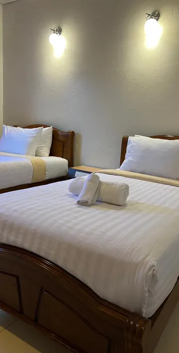 ห้องพักมาตรฐานเตียงแฝดและไม่มีวิว