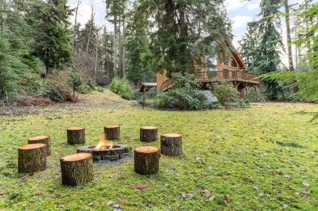 A-frame at Goss Lake