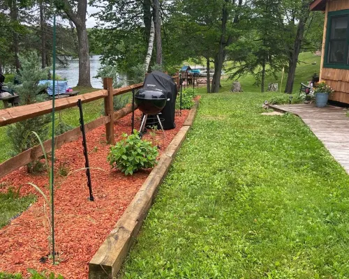 Cozy Cabin #5 formally Birch Point Resort.  Individually owned cabins. Hotels in Lenroot