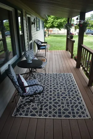 Lakeside living awaits at beautiful Lake Milton, OH with dock across the street