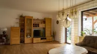 Spacious holiday apartment with terrace and garden
