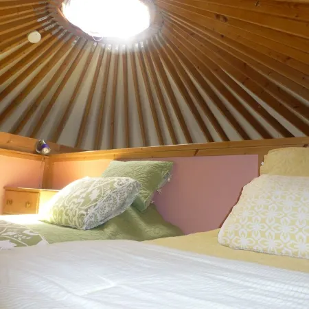 One-Of-A-Kind Yurt Surrounded by Waterfalls
