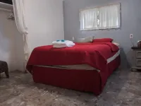 The cozy cabin, a quiet place to relax and have a pleasant time.