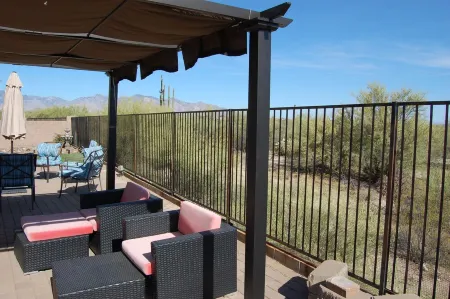 Relax with Sonoran Nature Preserve views plus bike trails & several golf courses