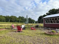Cabin with access to river, lake, bike trail, Ice Age Trail and UTV trail