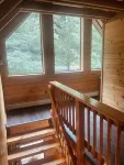 3 level cabin on Mt Mitchell golf course