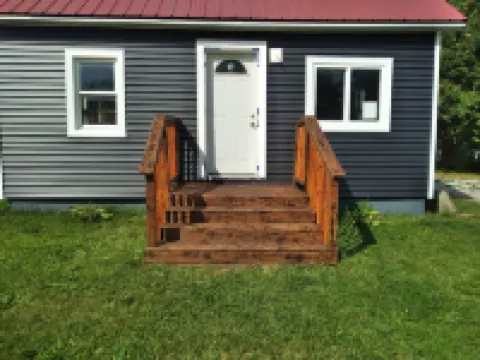 House is located right across from trail system. With miles and miles to ride Hotels in Luce County
