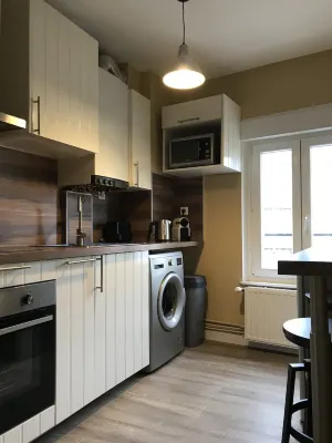 45m2 Nancy, bedroom, gym