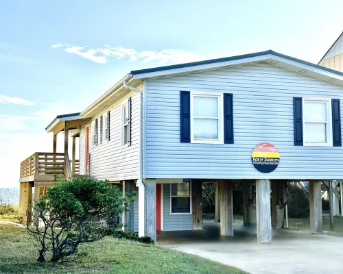 Oceanfront with panoramic views!  Direct beach access from covered deck.