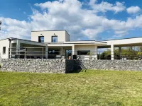 Villa Sud Ardèche Les Vans Haut Standing south facing, private pool, garden with trees