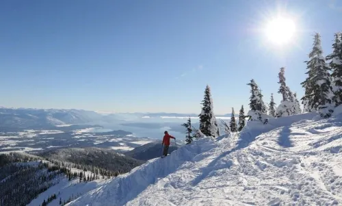 Updated Schweitzer condo with beautiful mountain and valley views!