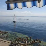 3-room apartment with balcony directly on the lake promenade