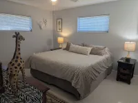 Family beach home! Fully renovated on water w/pool, boat dock & nearby beach