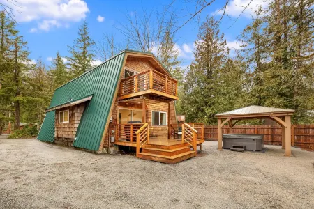 Wild Dog Cabin located on Highway 2 - Only 25 min to Steven's Pass!