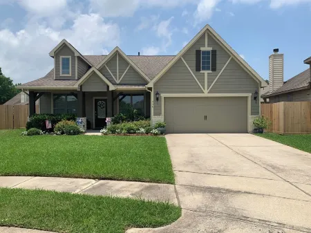 Modern home with pool