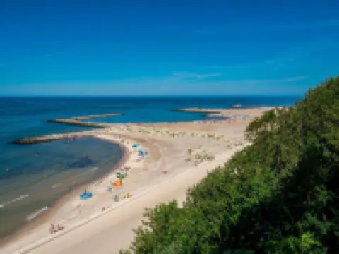 Apartament w Jarosławcu blisko nadmorskiej plaży Hotele w: Jarosławiec