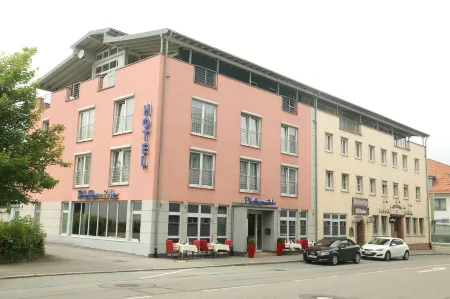 Hotel-Restaurant Pfeffermühle Balingen Отели в г. Месштеттен