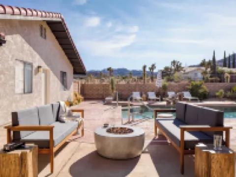 Lava Rocks by AvantStay Gorgeous Desert Haven w Pool Hot Tub Fire Pit Ping Pong Hotels in Yucca Valley