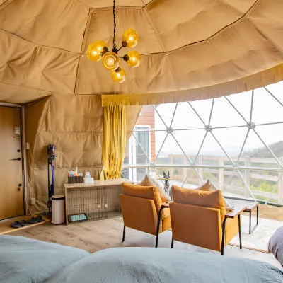 Miki Satoyama Glamping Hotels near Shionoe Onsen