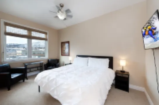 Granite Countertops and Secure Parking in Downtown - Elegant Retreat