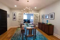 Elvis Era Decor and Modern Kitchen Amenities - Charming Retro Haven