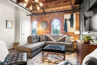 Cozy Living Area and Community Pool - Stylish Urban Retreat