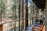 Riverfront! Pet-Friendly A-Frame Cabin - 25min to Sierra @ Tahoe