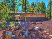 Creekside Retreat - Charming Cabin w/Deck, A/C, Firepit, & Billy Creek View