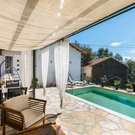 Alkinoi Seaview Villa with Private Pool by Konnect, Nisaki