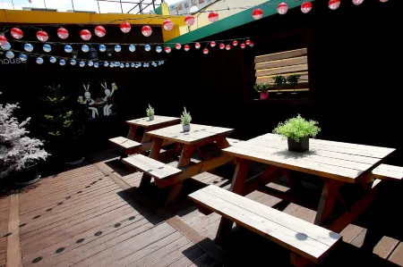 24 Guesthouse Jeonju Отели рядом с достопримечательностью «Jeonju Stadium»