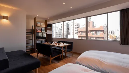 Cocoshuku Asakusa Kuramae Отели рядом с достопримечательностью «Tamonji Temple»