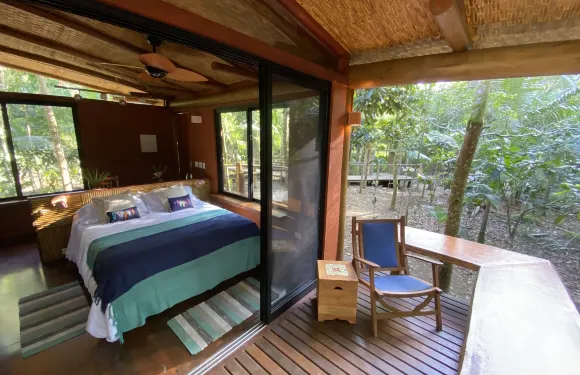 香蕉竹子生態小屋旅館