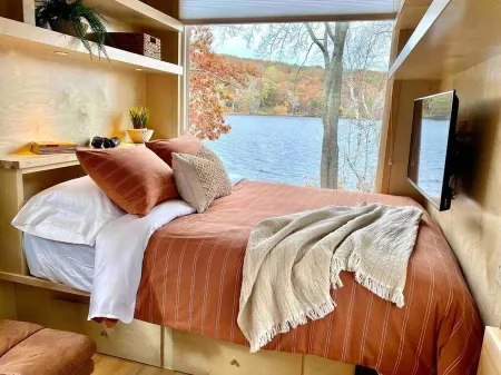 Lakefront Boho Tiny House